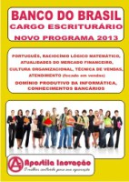 Apostila Impressa Banco do Brasil - 2013 - Escriturário